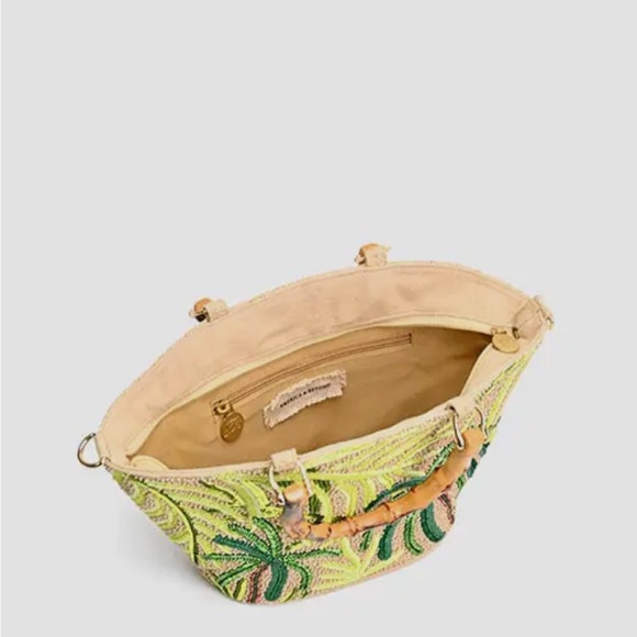 Palm Tree Beaded Tote - Picture 7 of 15